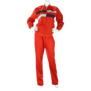 Vintage Adidas Track Suit M Retro Red